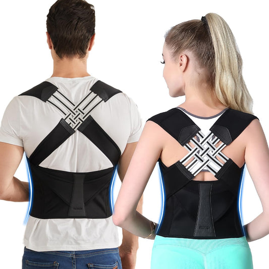🧍‍♀️ HOT SALE! ⚡ Back and Shoulder Posture Corrector – Adjustable & Comfortable, Gentle Back Support, Invisible Under Clothes, Improve Posture & Relieve Muscle Pain 💪