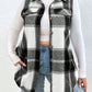 Women's Fall Plaid Lightweight Flannel Vest With Pockets