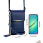 👜  Simple and elegant women's touchscreen crossbody phone wallet