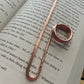 Handmade Utility Book Holder Ring Bookmark