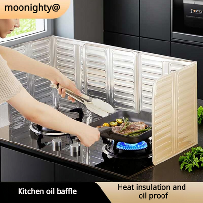 Kitchen Oil Splatter Guard Shield