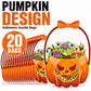 👻Halloween Bestsellers-60%off🎃Halloween Transparent Pumpkin Favor Bags✨Perfect for Party, Trick-or-Treat, Classroom Gifts
