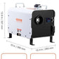 🔥8 kW diesel heater, 12 V/24 V all-in-one diesel air heater, Bluetooth app control, remote control and display, CO alarm, rapid heating