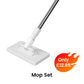 ⏳Limited-time 49% off⏰🧹Disposable Dust Mop with 4 Reusable Cloths