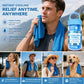⏰Last Day Buy 1 Get 1 Free❄💦Cold Sweat Towel You Can Use Anywhere, Anytime! Reusable Soft Absorbent Cooling Portable– UK Ready! 🇬🇧
