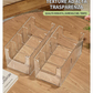 🔥Transparent telescopic medicine rack — Extendable, perfect for tidying up your cupboard 💊🗄️