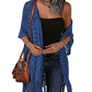 🔥 LIMITED-TIME Just £13.99!!😍Women’s Oversized Knit Cardigan – Lightweight Crochet Tassel Kimono for Spring & Summer 🌸