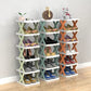 Multi-layer shoe organization rack