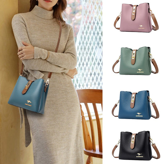 🎁Limited time 50% OFF⏳Women's Casual Bucket Bag with 2 Straps for Carrying