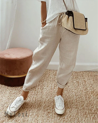 🎉5026 New Products Hot Sale✨Casual cotton and linen pants for women