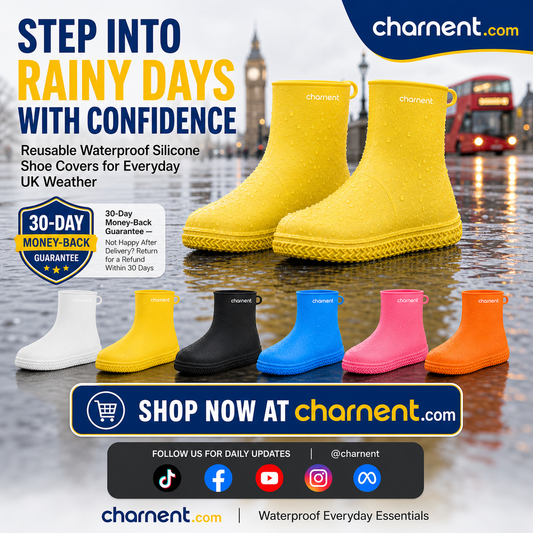 🌟LAST DAY SALE: ONLY ￡11.99!!🎁✨Thick Wear-Resistant Waterproof Shoe Cover