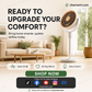 🥳2026 HOT SALE🥳💞50K+ SOLD!🌀🌿 50% OFF! Whisper‑Quiet Adjustable Floor Fan – 4 heights, 5 speeds, tiltable head. Quiet motor, portable & USB‑C rechargeable. A breeze for any space! 🔇✨