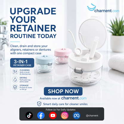 ⏳Limited-time 50% off⏰All-in-One Retainer Storage Case