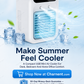 ❄️Summer Sale 50% off ❄️ Mini Portable Air Conditioner with Cooling and Humidification Function