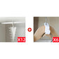 📢📢50% OFF !! ⏰Multifunctional Triangle Closet Organizer