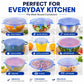 🎁🔥Last day sale 50% OFF🔥  Adpartner Silicone Lids for Food Storage (6-Pack)