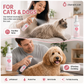 🐶🐱 3-in-1 Waterless Pet Spray – No-Rinse Deep Clean, Detangler & Coat Conditioner for Dogs and Cats