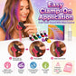 🔥Last Day 57% OFF🌈12-Color Temporary Hair Chalk Applicator Set