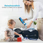 Inflatable water-sensitive mat for babies and pets