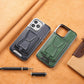 Premium leather iPhone protective case