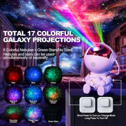✨Astronaut Star Projector with Remote for Kids
