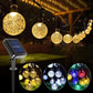 Waterproof Bubble Solar String Lights for Patio
