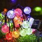 Waterproof Bubble Solar String Lights for Patio
