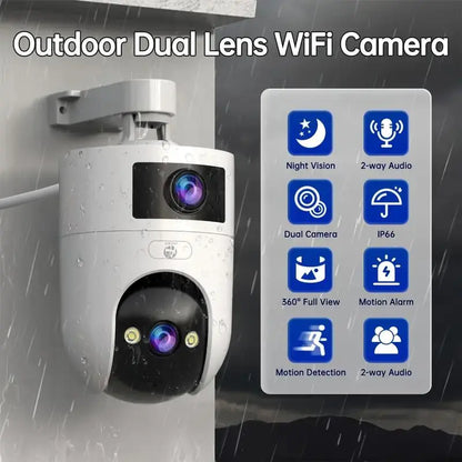 🥳2026 HOT SALE🥳💞50K+ SOLD! 📹🎁 50% OFF! Dual-Lens Security Camera – From £24.99! 360° view, human detection & color night vision. Smart home protection – stock up & save! 🏠✅