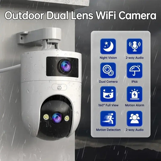 🥳2026 HOT SALE🥳💞50K+ SOLD! 📹🎁 50% OFF! Dual-Lens Security Camera – From £24.99! 360° view, human detection & color night vision. Smart home protection – stock up & save! 🏠✅