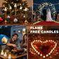 Rechargeable Flameless LED Tea Light Candle