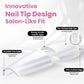 Silk Seamless Nail Art Sheets - 600-piece Set