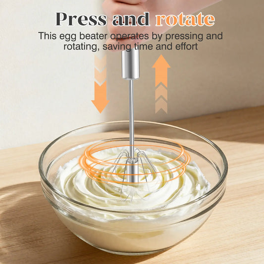 🍳LAST DAY SALE: ONLY ￡8.99!!🎁✨Automatic Eggbeater Easy Whisk