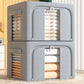 Large-Capacity Foldable Organizer Bags with Clear Windows