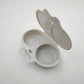 Microwave Egg Poacher with Lid & Handle