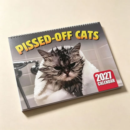 Funny Peed-Off Cats Calendar