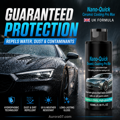 High-Gloss Hydrophobic Nano Ceramic Coating Spray
