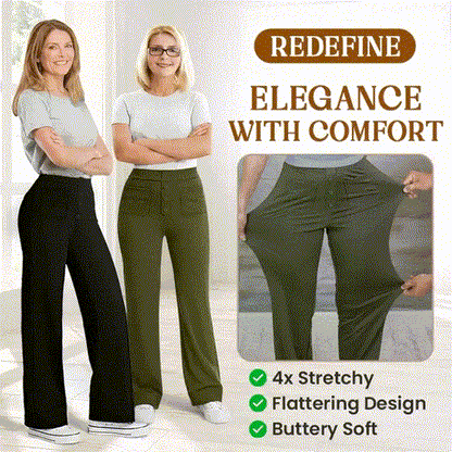 🎉 Last Day Promotion-50% OFF 💥Women's Casual High Waist Stretch Trousers