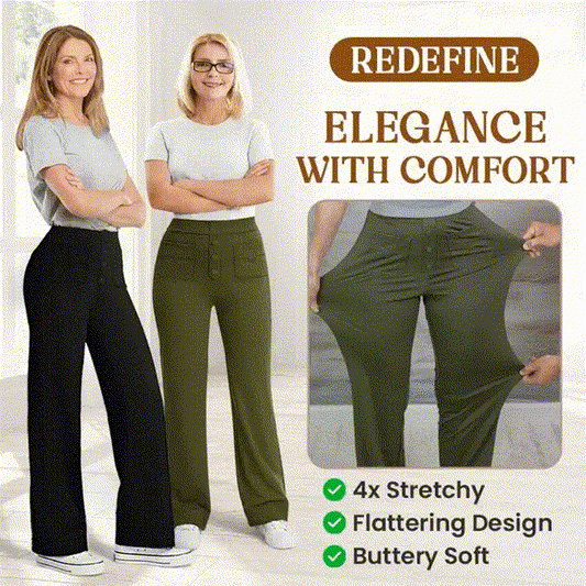 🎉 Last Day Promotion-50% OFF 💥Women's Casual High Waist Stretch Trousers