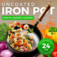 💥LIMITED SALE 50% OFF🍳Uncoated Thick Iron Pot
