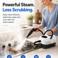 🥳2026 HOT SALE🥳💞50K+ SOLD!📢⏰ 50% OFF! High‑Temp Steam Cleaner – 105°C steam, 15s heat‑up. Kills 99.9% germs, no chemicals. 6 levels, large 1100ml tank. Multi‑surface magic! 🔥✨