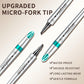 3D Waterproof Microblading Eyebrow Pen 4 Fork Tip Tattoo Pencil (2 pcs)