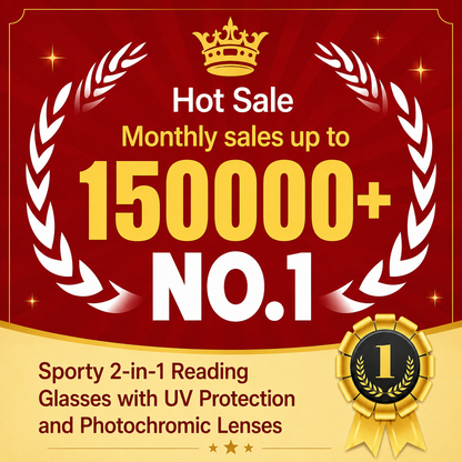 🔥Sports Smart Photochromic Progressive Bifocal Glasses