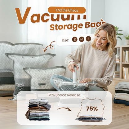 🥳2026 HOT SALE 60% OFF！🥳💞50K+ SOLD!✨ 💝 Travel Vacuum Storage Bags & Portable Pump Set
