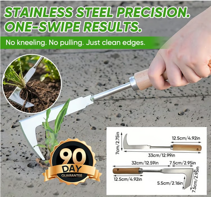 🌿 LIMITED-TIME 50% OFF! ✨ Stainless Steel Weeding Tool – Precise, Durable, Root Remover