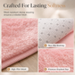 🌈 50% OFF! 🛋️ Gradient Plush Floor Mat – Ultra-soft, non-slip & washable ✨