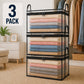 🔥Last Day 49% OFF📦Portable Large Heavy-Duty Thick Plastic Clear Storage Box with Hinged Lid | Home, Travel & Camping