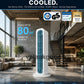 【Cool the Entire Room in 90 Seconds】Tower Fan—an air conditioner that can be used in both upright and horizontal positions