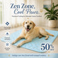 ❄️Summer Blowout! ❄️50% OFF 🧊PawDew™ for Dogs & Cats – Vet-Approved Ice-Silk Cooling Pad ❄️ | Q-MAX >0.4 | Washable 🧼, Non-Slip 🛟 | Perfect for Large Breeds & UK Summers ☀️🇬🇧