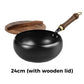🍳Professional-Grade Uncoated Iron Pot