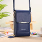 👜  Simple and elegant women's touchscreen crossbody phone wallet